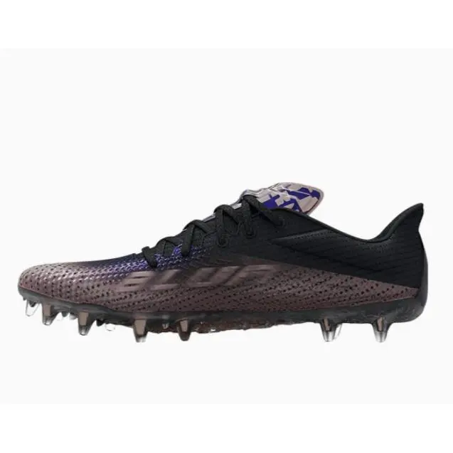 Under Armour Women`s 10 Blur Smoke MC Football / Lacrosse Cleats in Black/rose