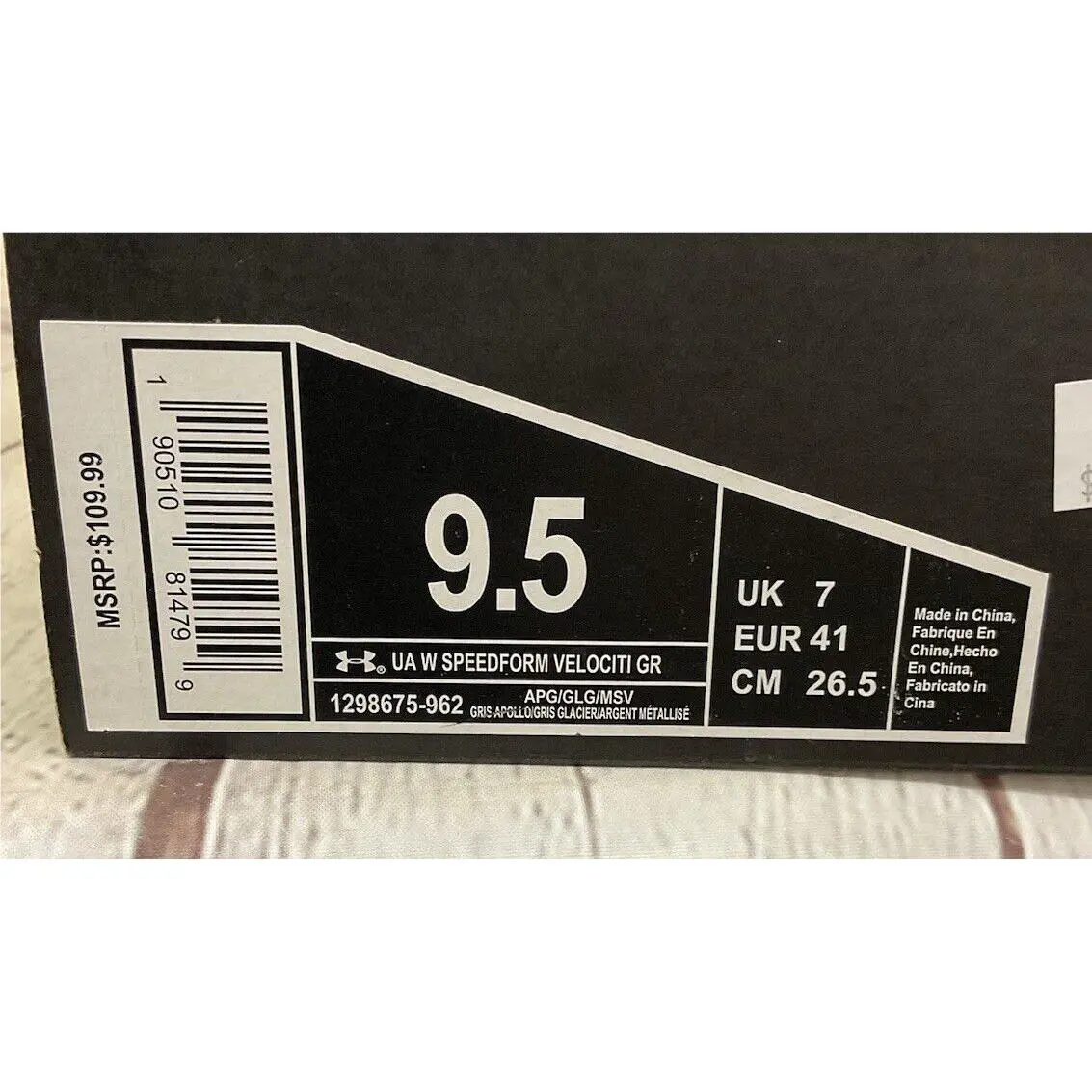 Under Armour shoes - Under Armour Speedform - Speedform - 1298675-962 - Gray (UPC: 190510814799) 11