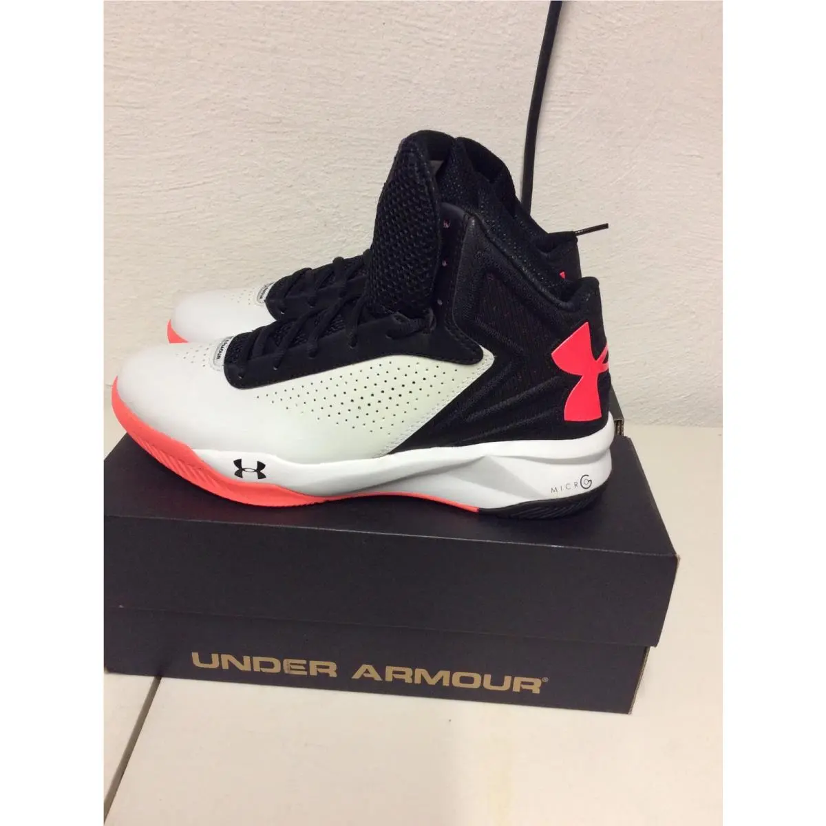 Under Armour shoes - Under Armour Micro G - Micro - 1259034-101 - White 1