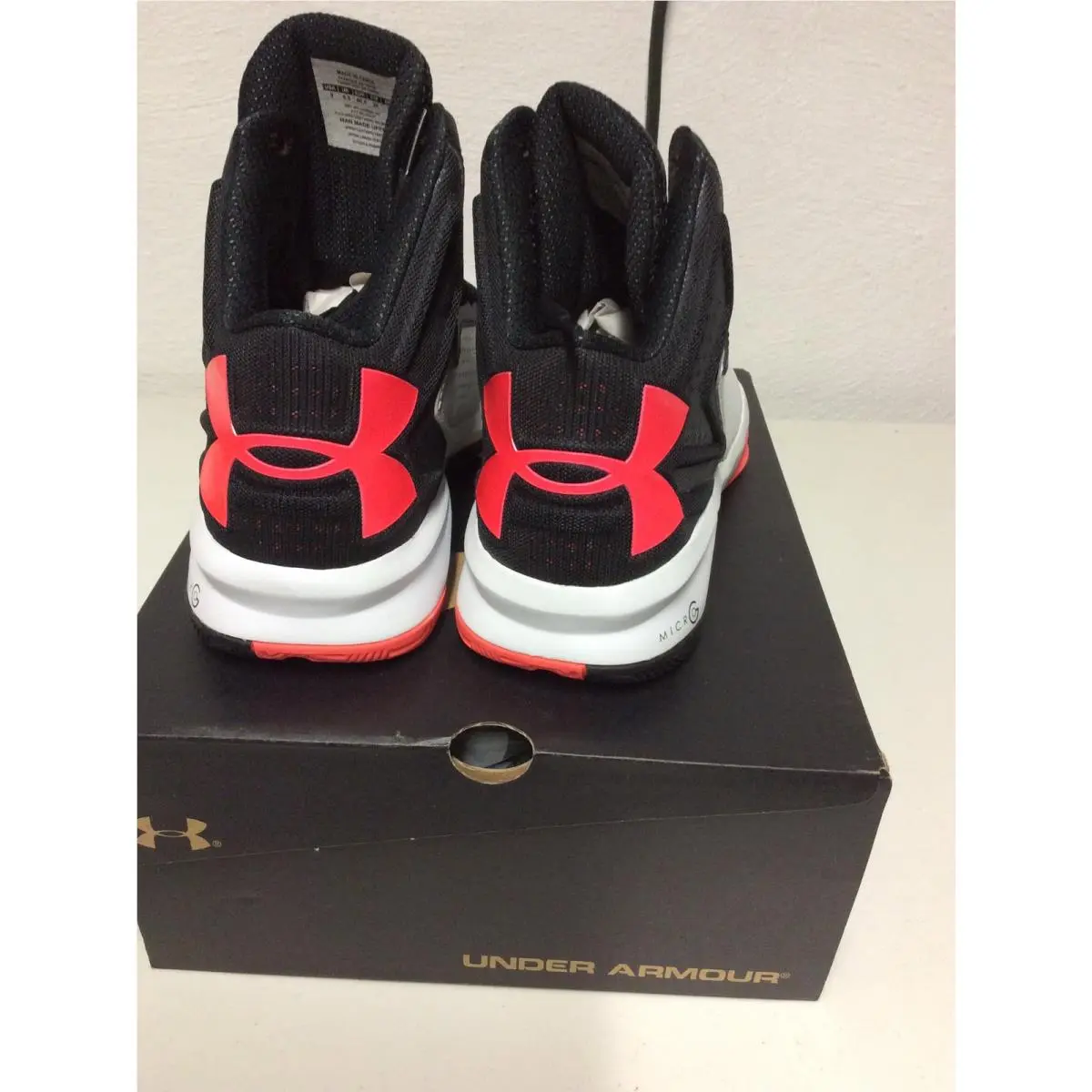 Under Armour shoes - Under Armour Micro G - Micro - 1259034-101 - White 2