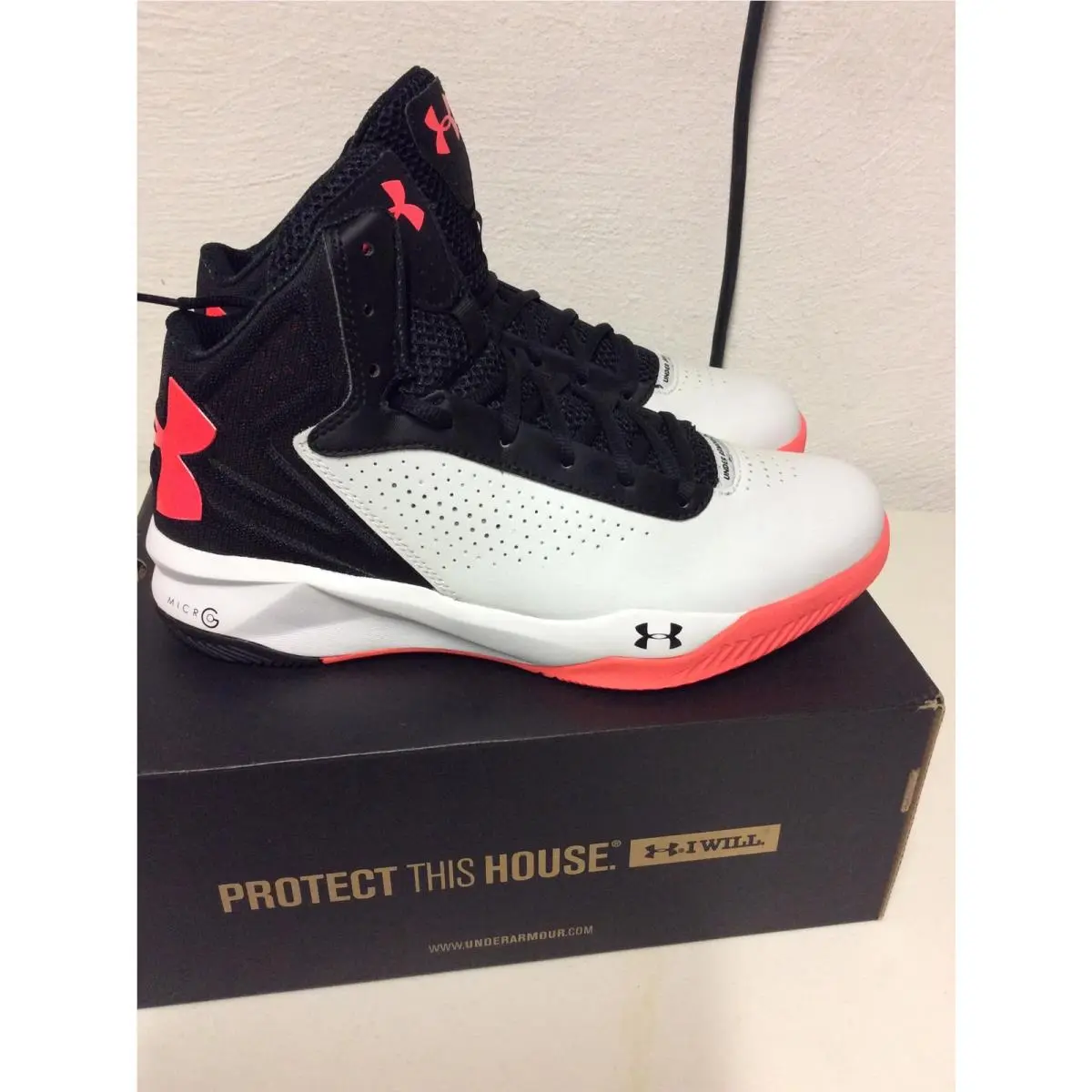 Under Armour shoes - Under Armour Micro G - Micro - 1259034-101 - White 4