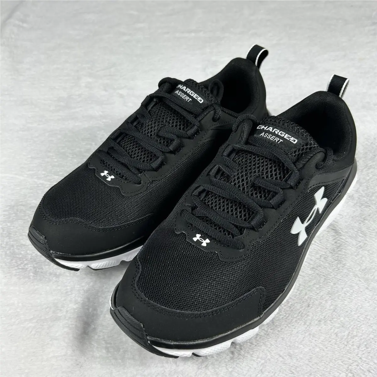 Under Armour shoes - Under Armour Charged Assert 9 - 3024862-001 - Black (UPC: 0195250100171) 2
