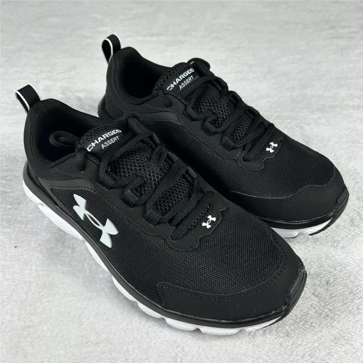 Under Armour shoes - Under Armour Charged Assert 9 - 3024862-001 - Black (UPC: 0195250100171) 4