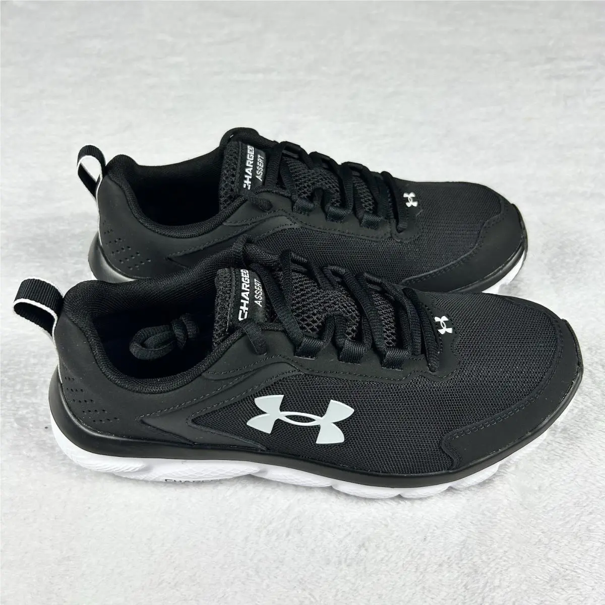 Under Armour shoes - Under Armour Charged Assert 9 - 3024862-001 - Black (UPC: 0195250100171) 5