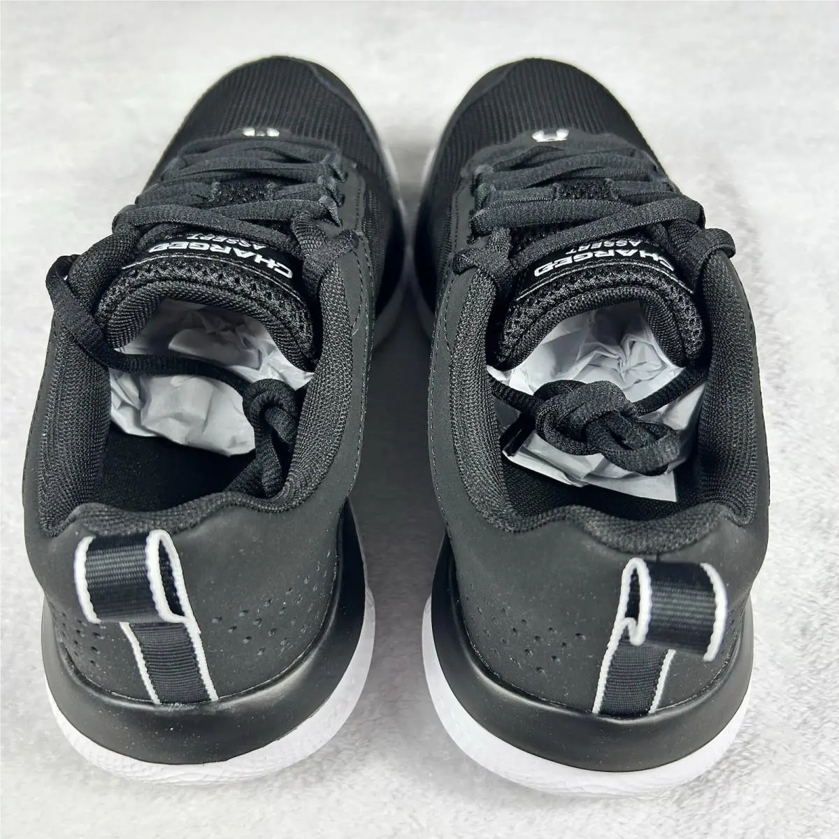 Under Armour shoes - Under Armour Charged Assert 9 - 3024862-001 - Black (UPC: 0195250100171) 7