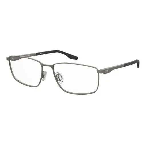 UA 5073/F 5MO Ruthenium Black Rectangular Men`s Eyeglasses by Under Armour