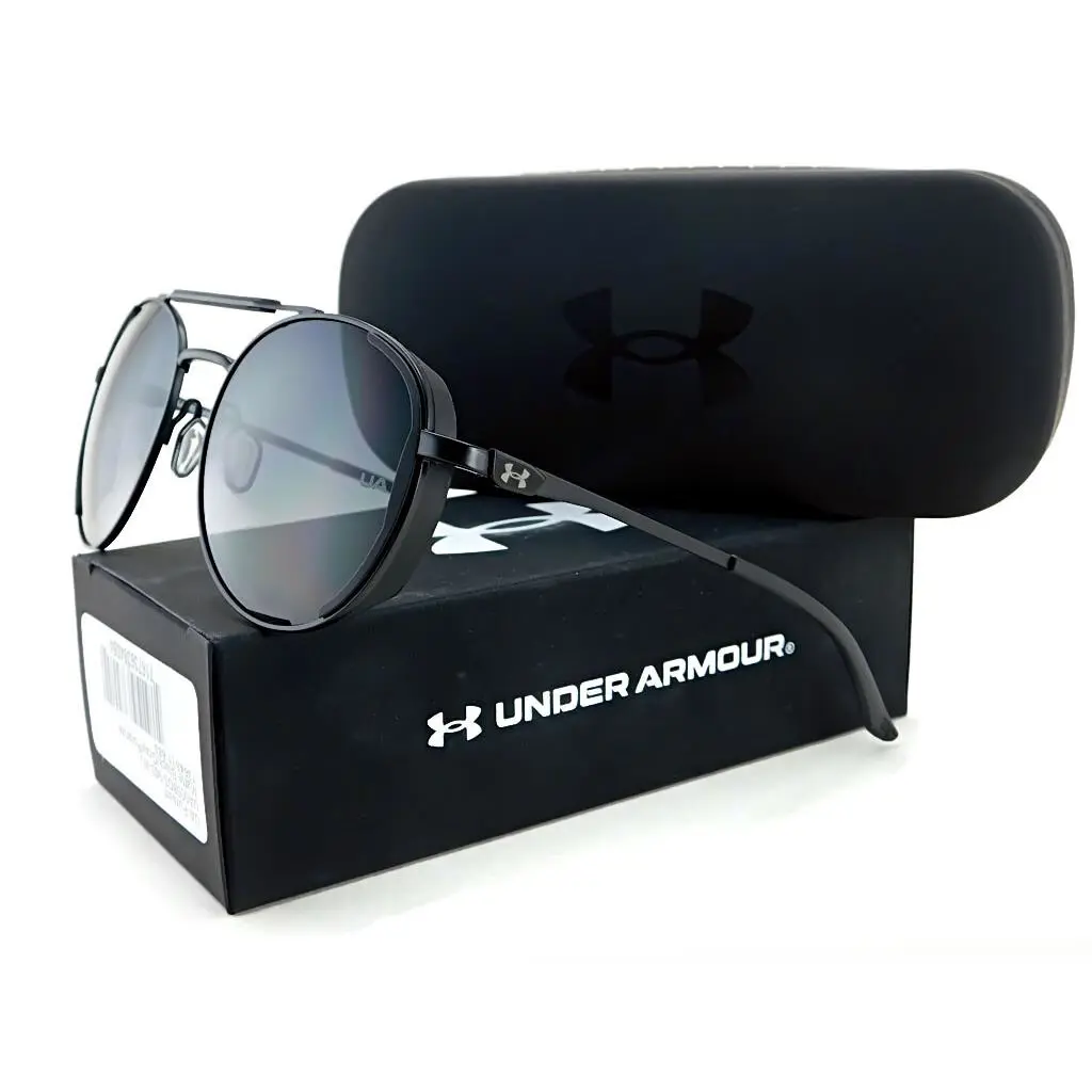 Under Armour Pursuit Polarized Sunglasses Matte Black / Gray Polar Lens