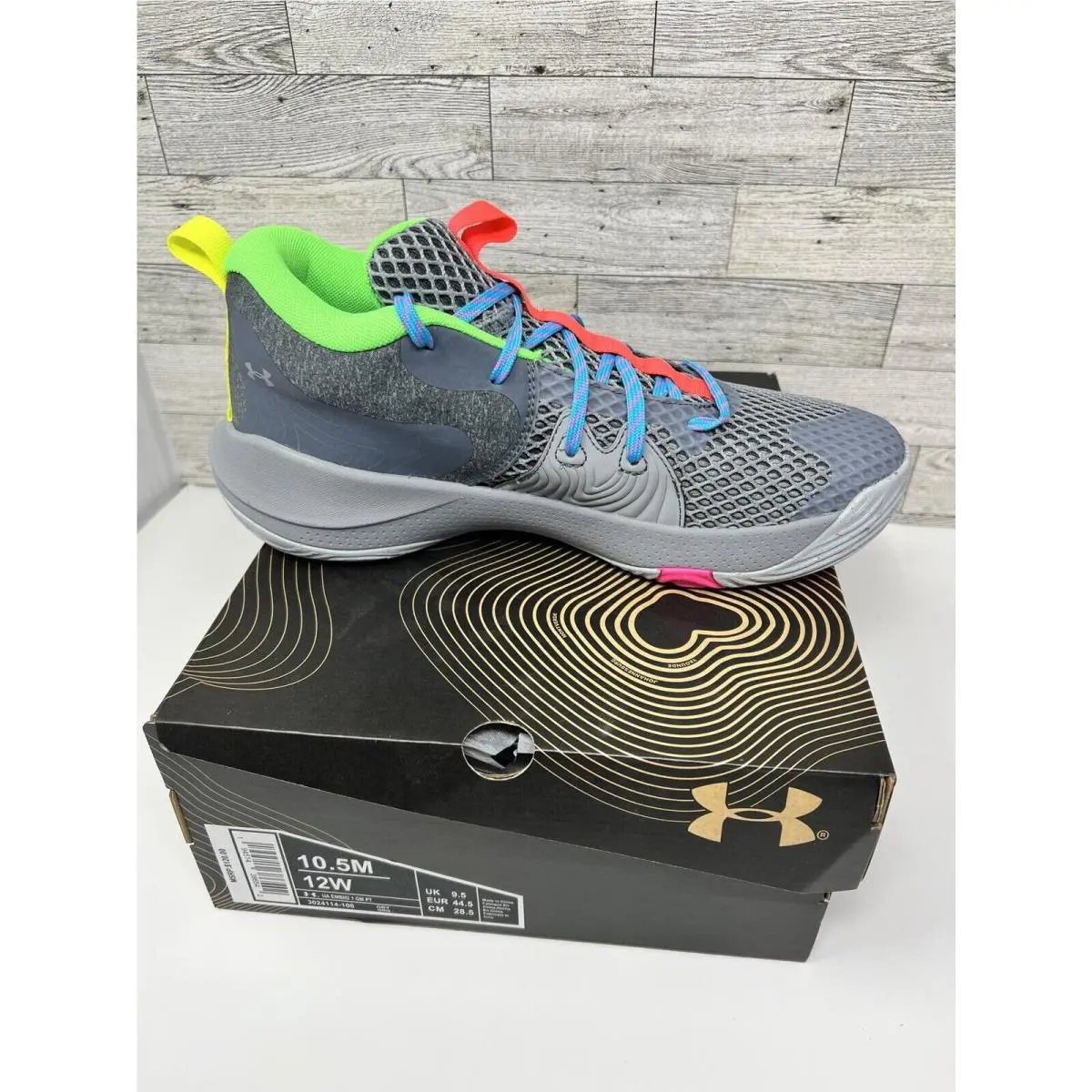 Under Armour shoes - Under Armour Embiid One - Embiid One - NIGHTS - Gray 1
