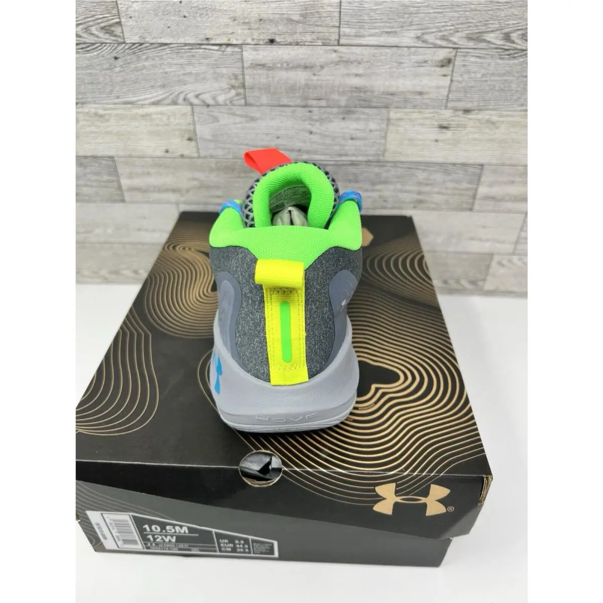 Under Armour shoes - Under Armour Embiid One - Embiid One - NIGHTS - Gray 2