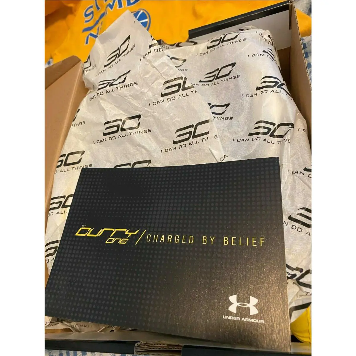 Under Armour shoes - Under armour Curry 1 - Curry - Blue 0
