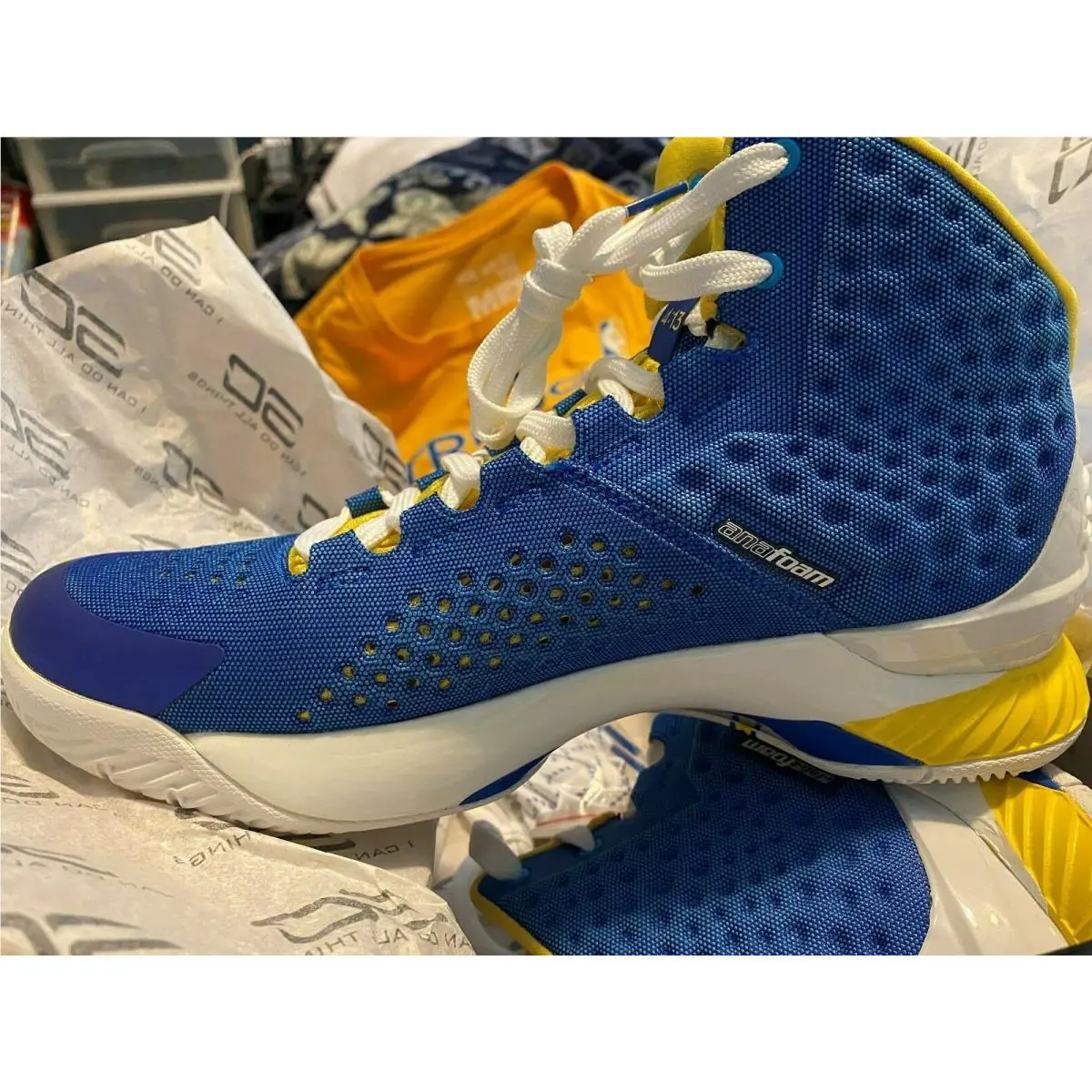 Under Armour shoes - Under armour Curry 1 - Curry - Blue 6