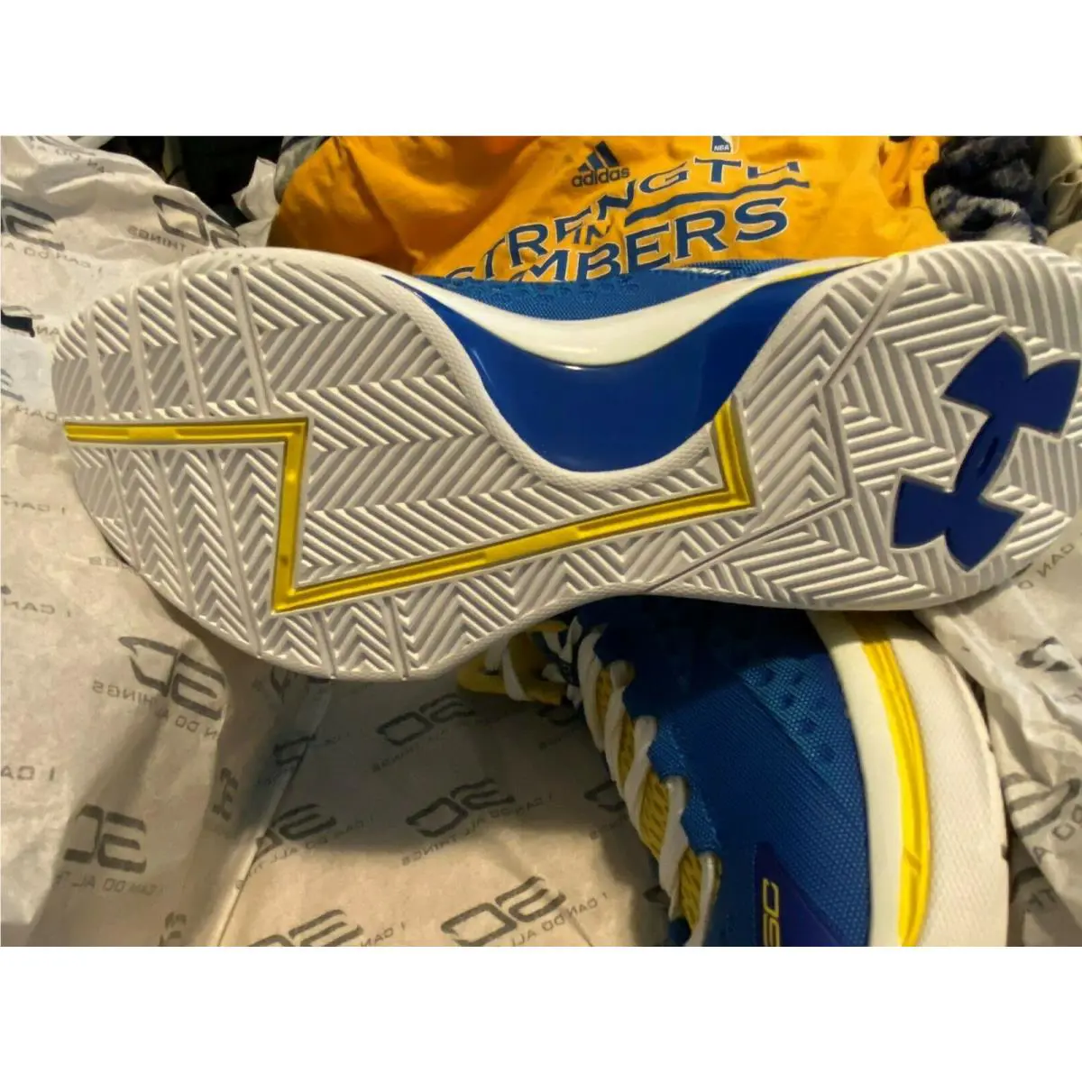 Under Armour shoes - Under armour Curry 1 - Curry - Blue 7