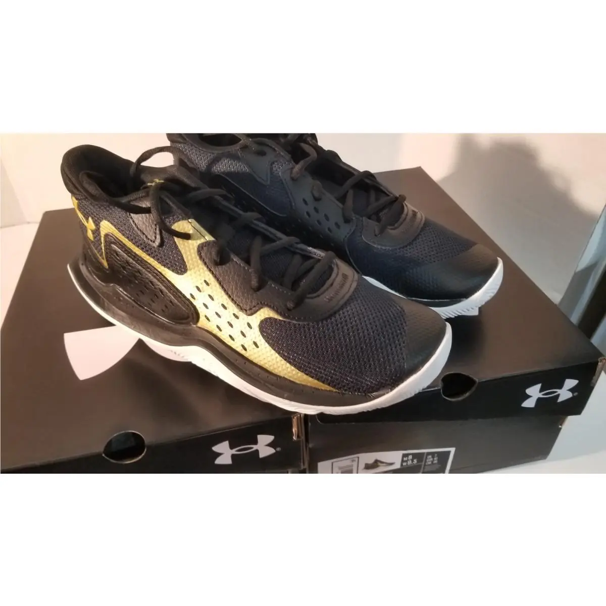Unisex Sneakers Athletic Shoes Under Armour Jet `23 Size Mens 8.5