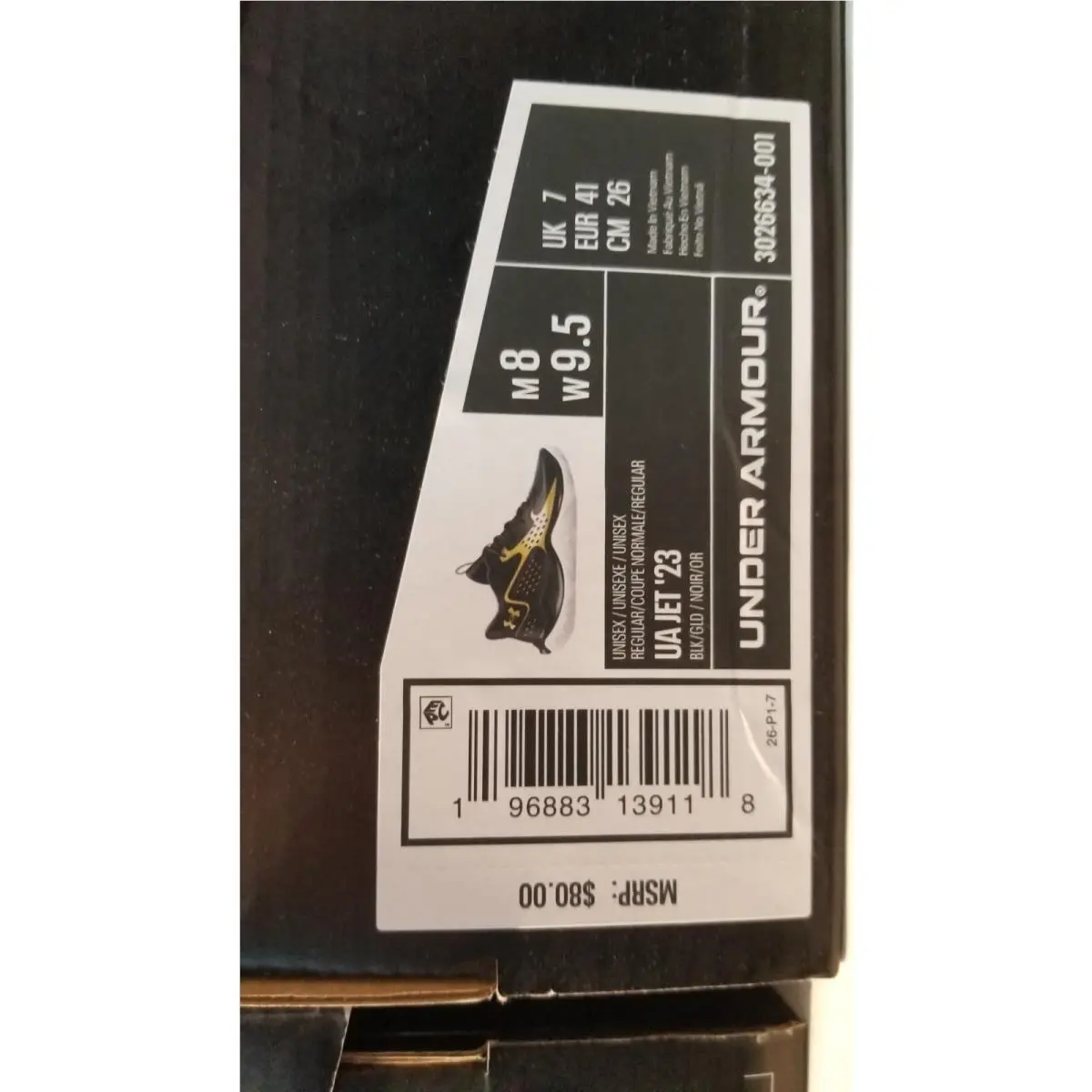 Under Armour shoes - Black (UPC: 196883139118) 3