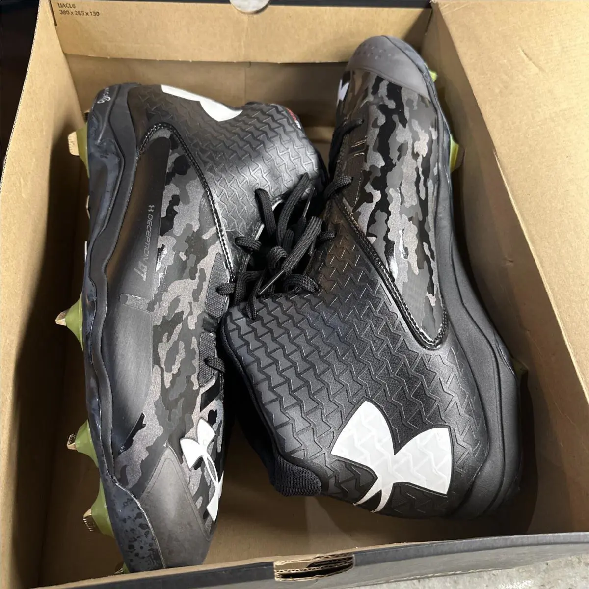 Under Armour shoes - UA Deception Micro DT - Deception Micro - Gray (UPC: 0888284773618) 9