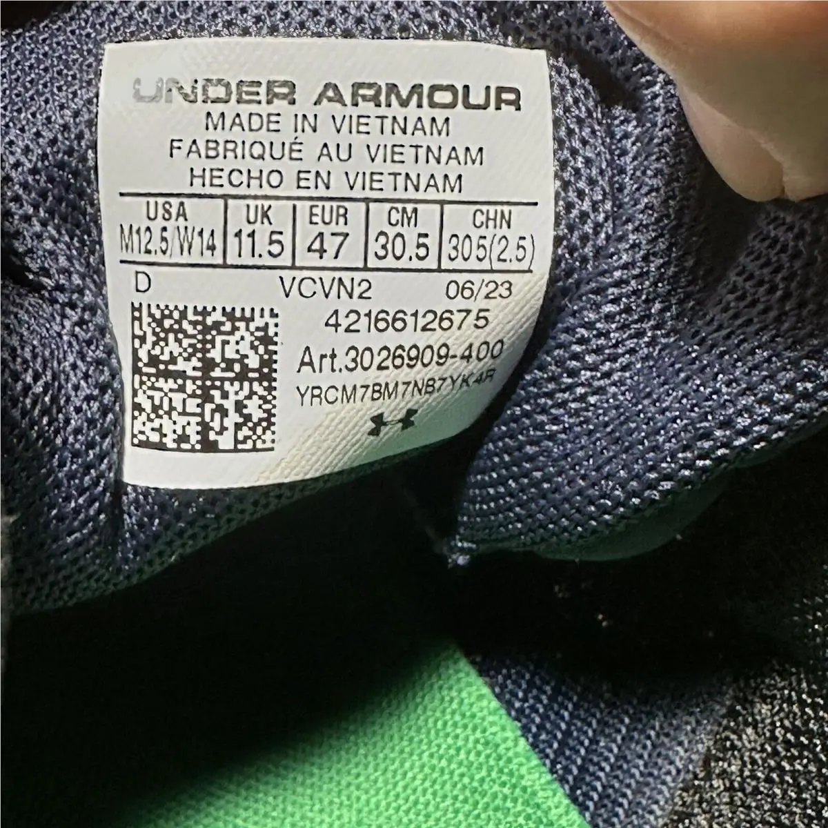 Under Armour shoes - Under Armour TriBase Reign 5 - Navy 7