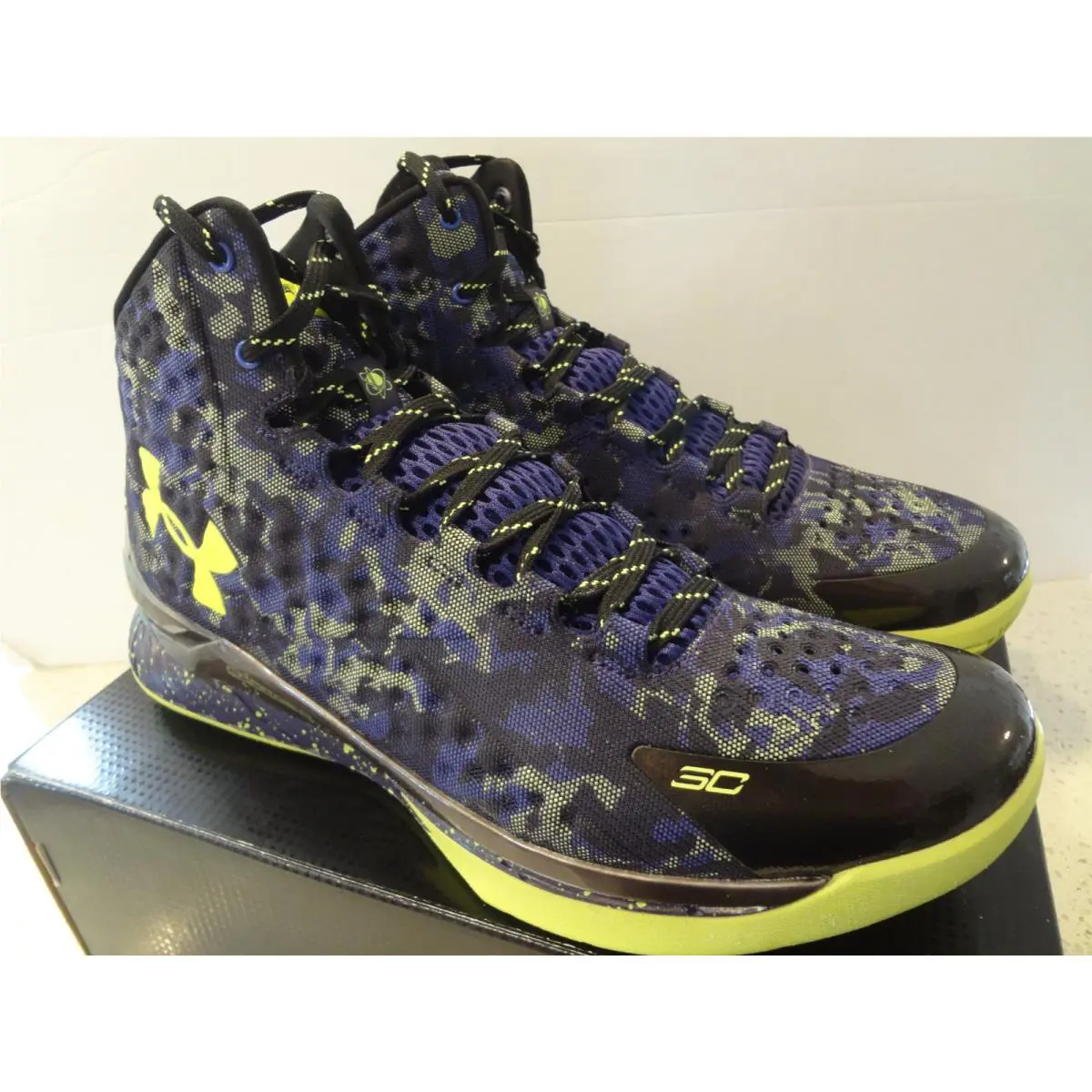 Under Armour shoes - Under Armour Curry 1 - Curry - 1258723-005 - Multicolor 0