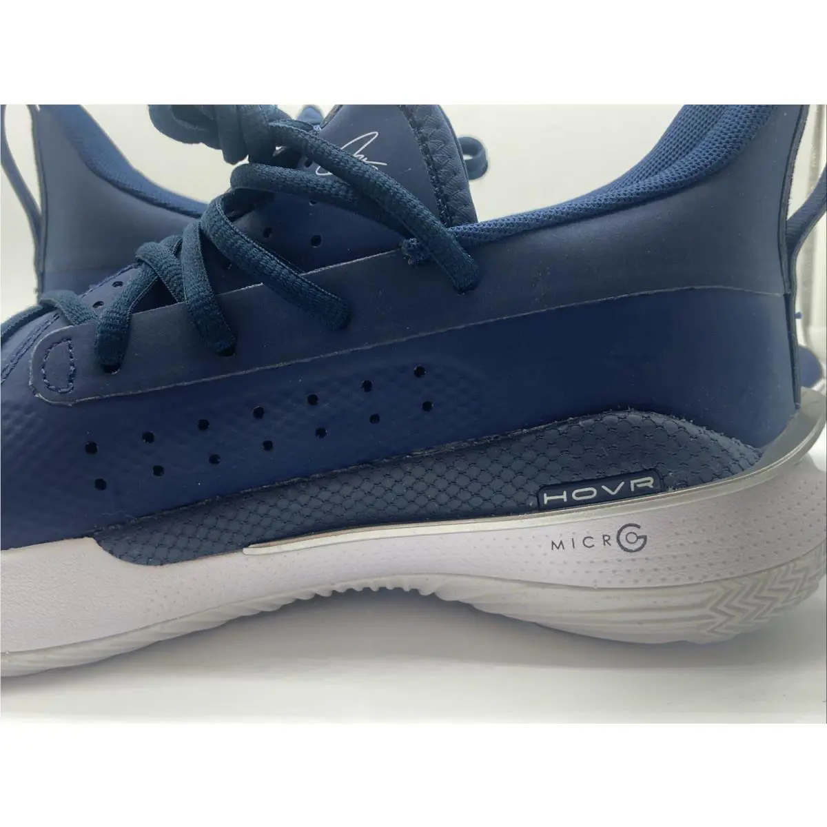 Under Armour shoes - Under Armour Team Curry 7 - 3023838-408 - Navy Blue, Manufacturer: Navy Blue White (UPC: 0194512497301) 7