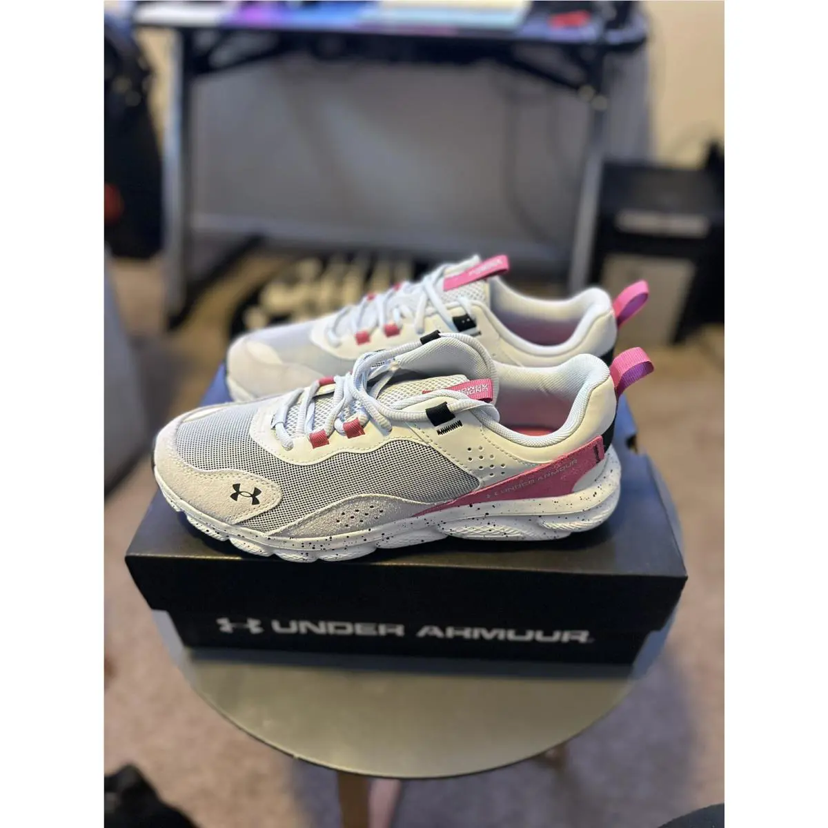 Under Armour shoes - Under Armour Charged Verssert - Charged Verssert - 3025751-104 - Gray 1