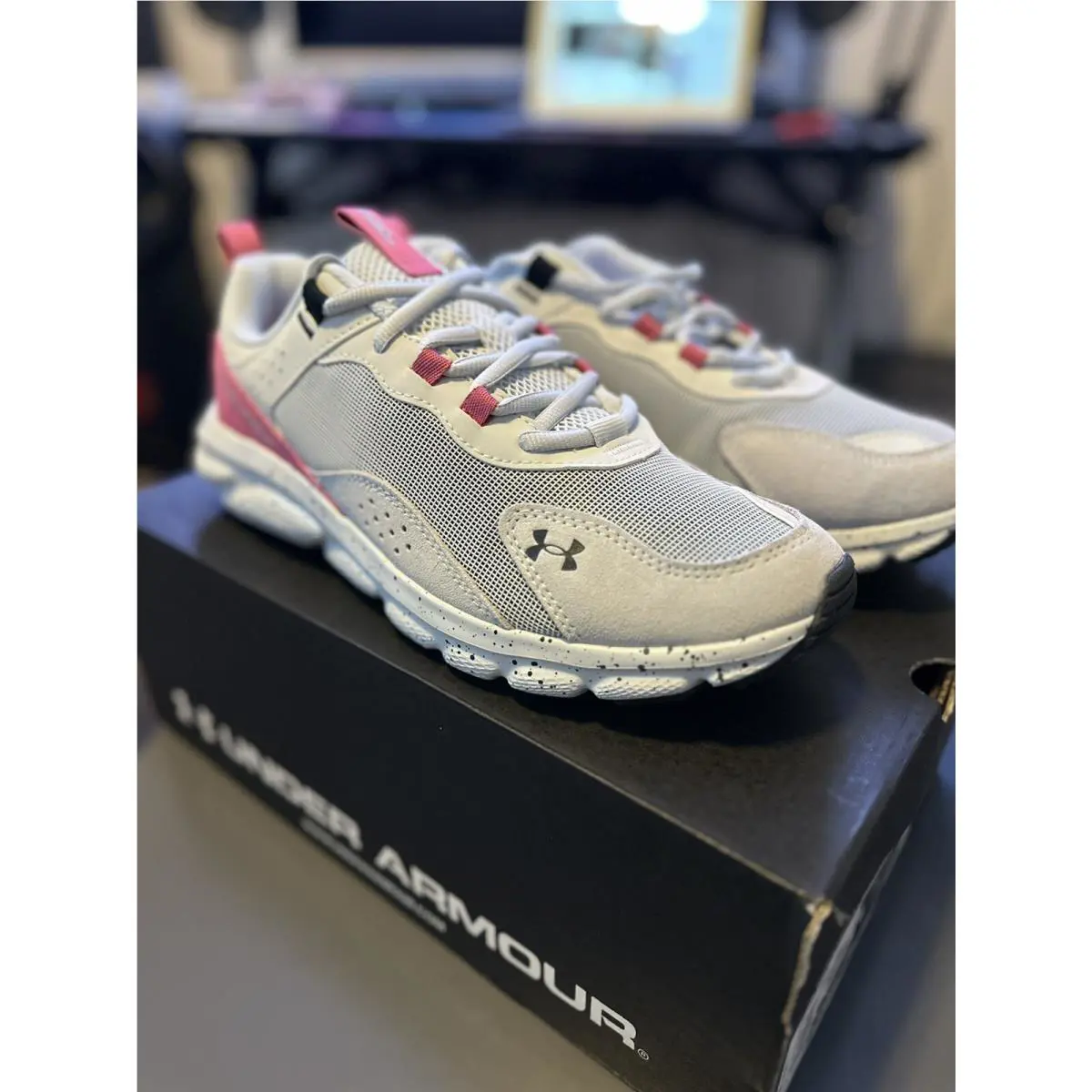 Under Armour shoes - Under Armour Charged Verssert - Charged Verssert - 3025751-104 - Gray 6