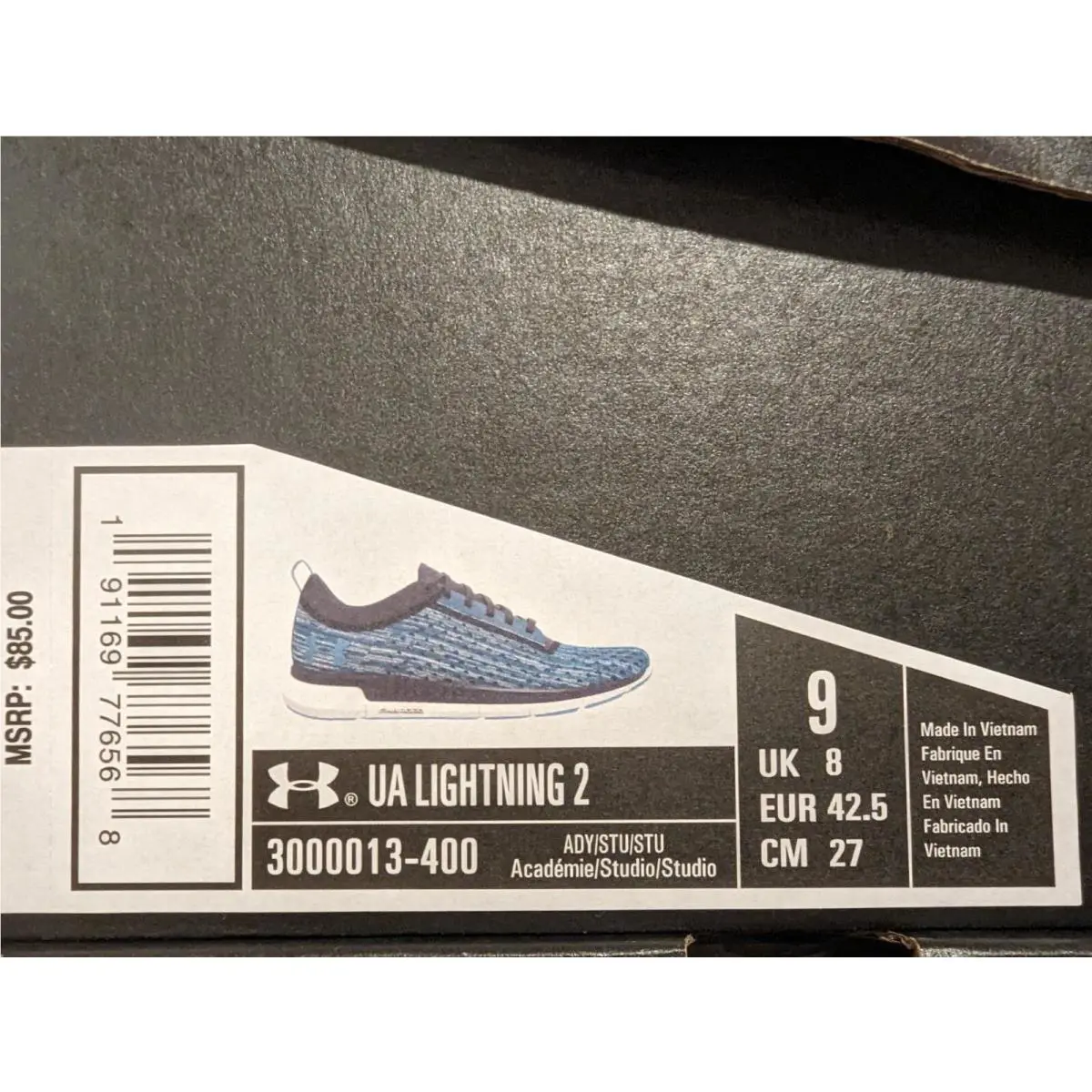 Under Armour shoes - Threadborne Shift - Threadborne Shift - Academy Blue 4