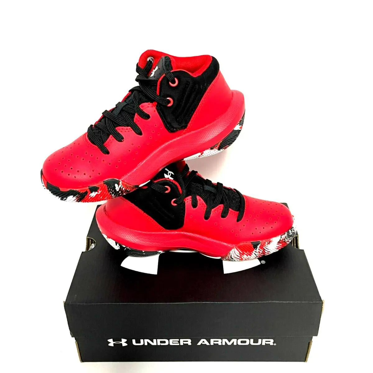 Under Armour shoes - Jet 21 - Jet - Red 2