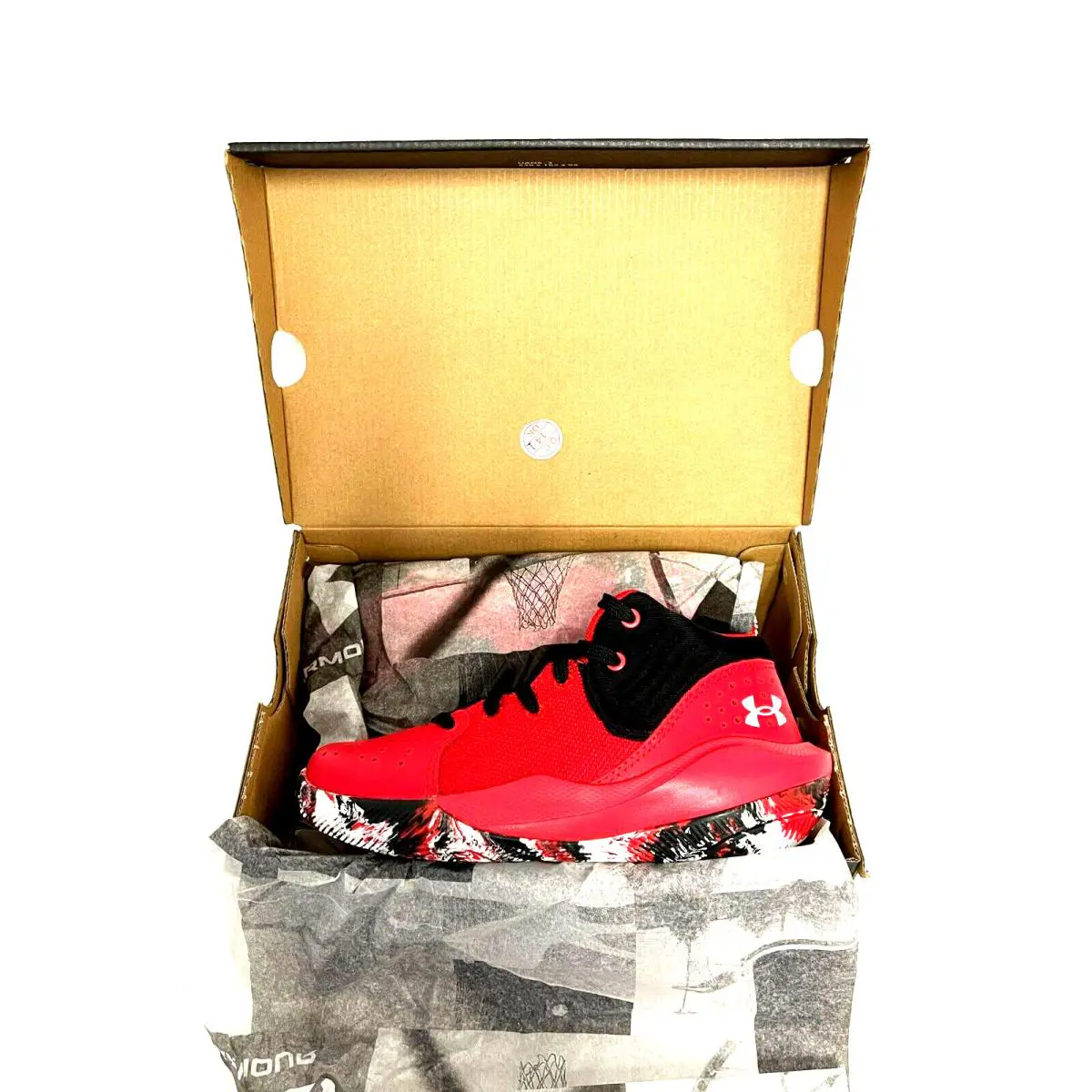 Under Armour shoes - Jet 21 - Jet - Red 6
