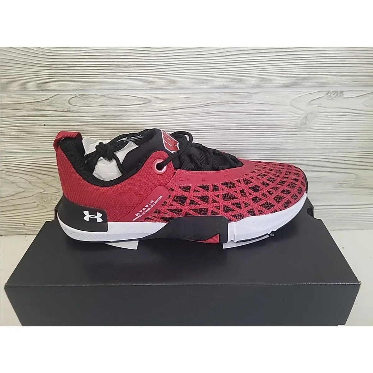 Under Armour shoes - Under Armour TriBase Reign 5 - 3026909-601 - Red, Manufacturer: Chakra/Downpour Grey 1