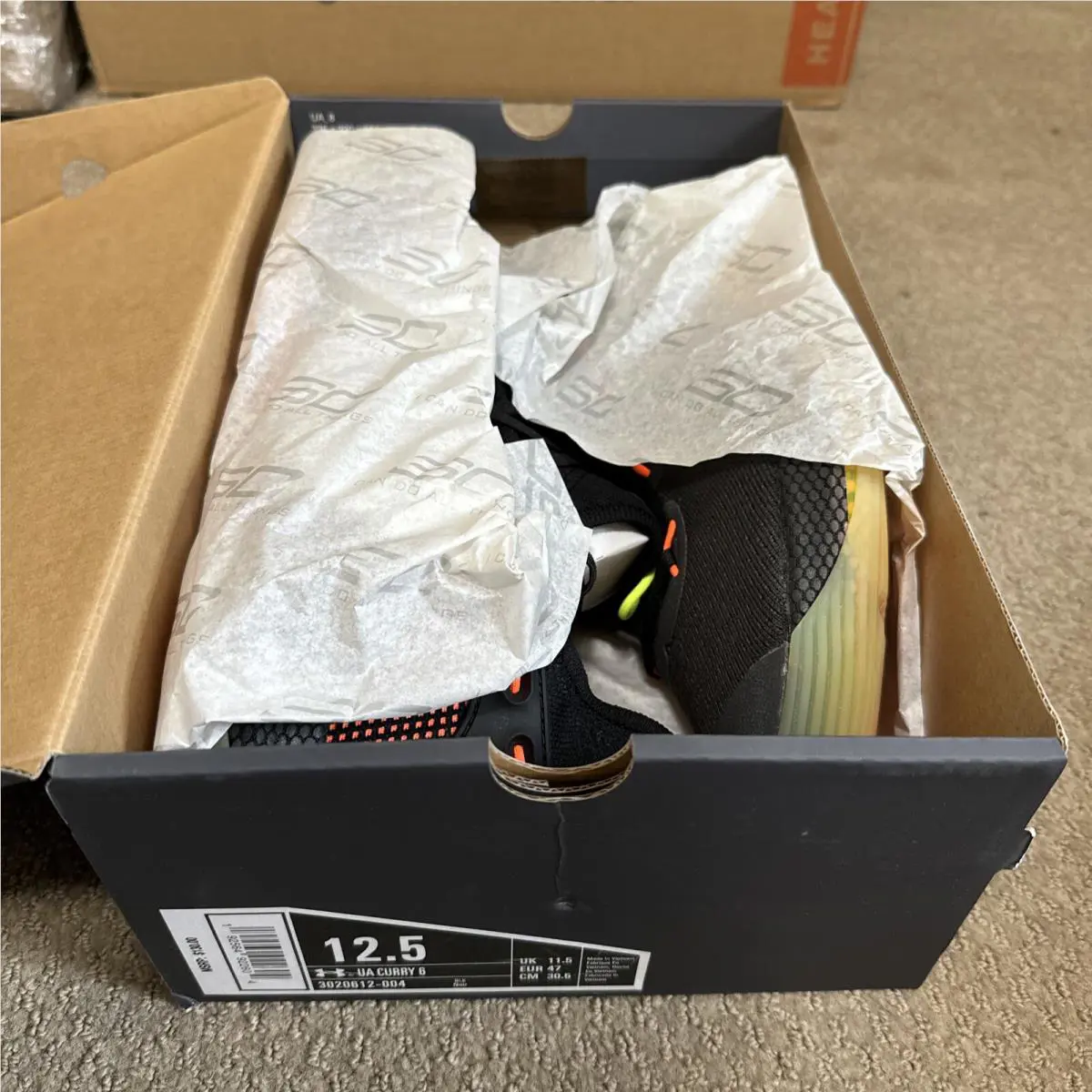 Under Armour shoes - Under armour Curry 6 - Curry - 3020612 - Black 8