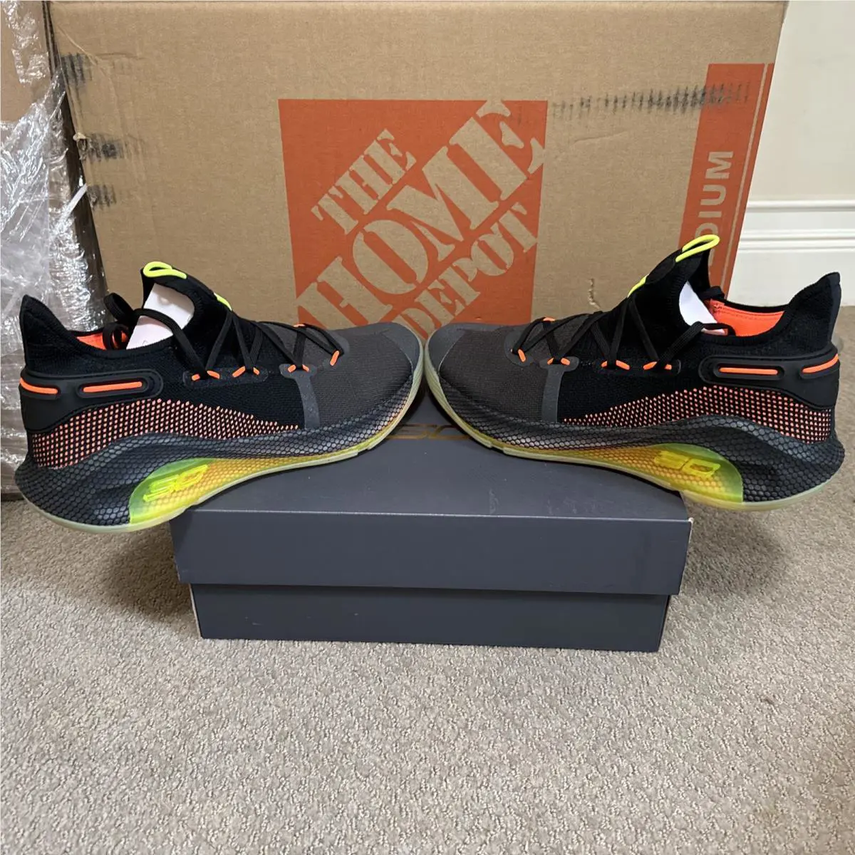 Under Armour shoes - Under armour Curry 6 - Curry - 3020612 - Black 0