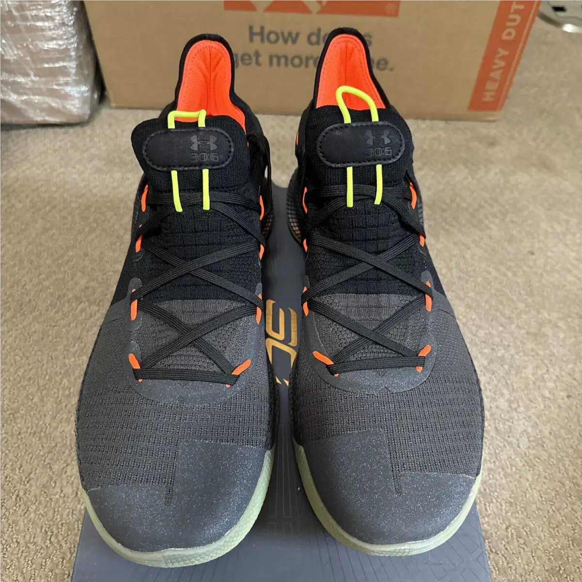 Under Armour shoes - Under armour Curry 6 - Curry - 3020612 - Black 1