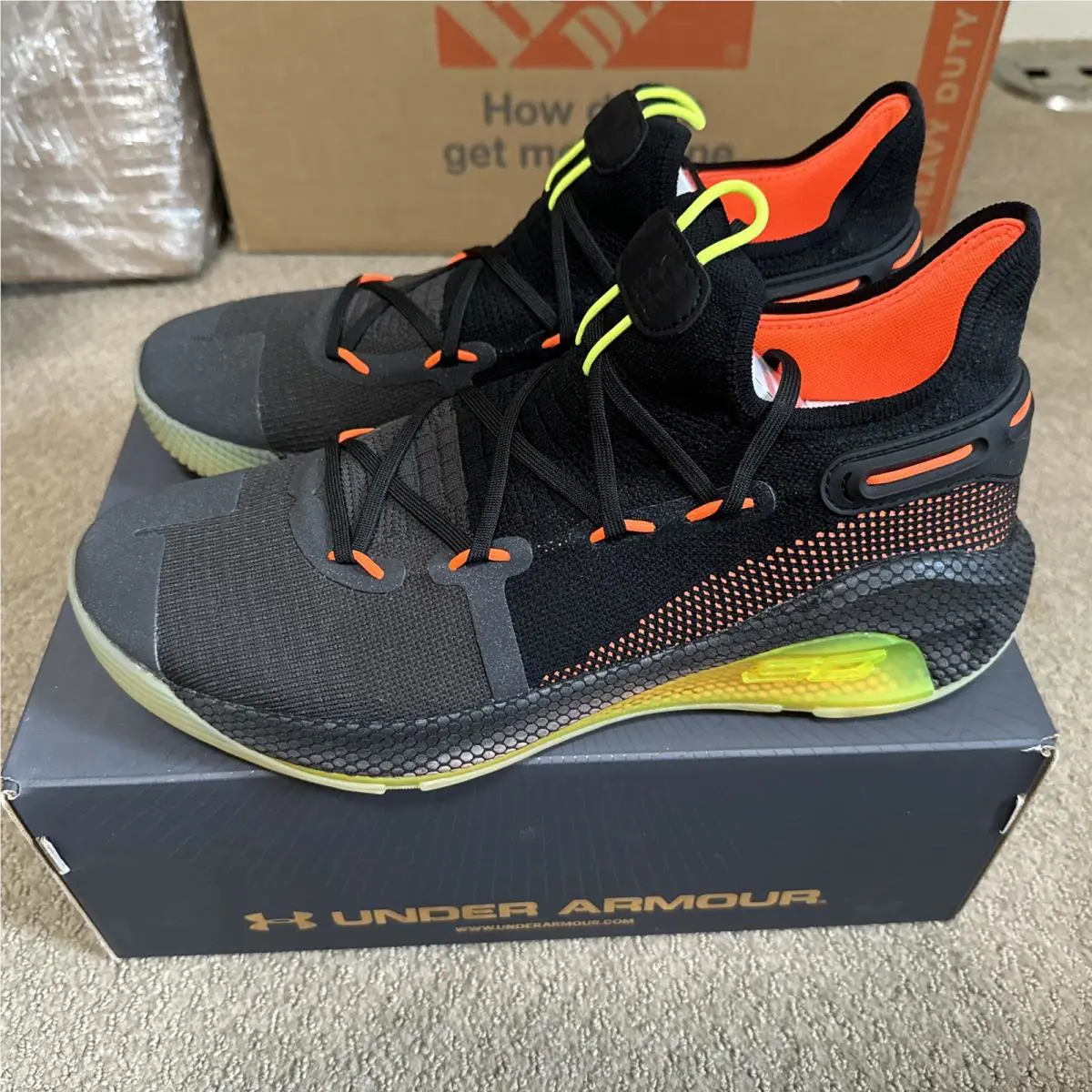 Under Armour shoes - Under armour Curry 6 - Curry - 3020612 - Black 3