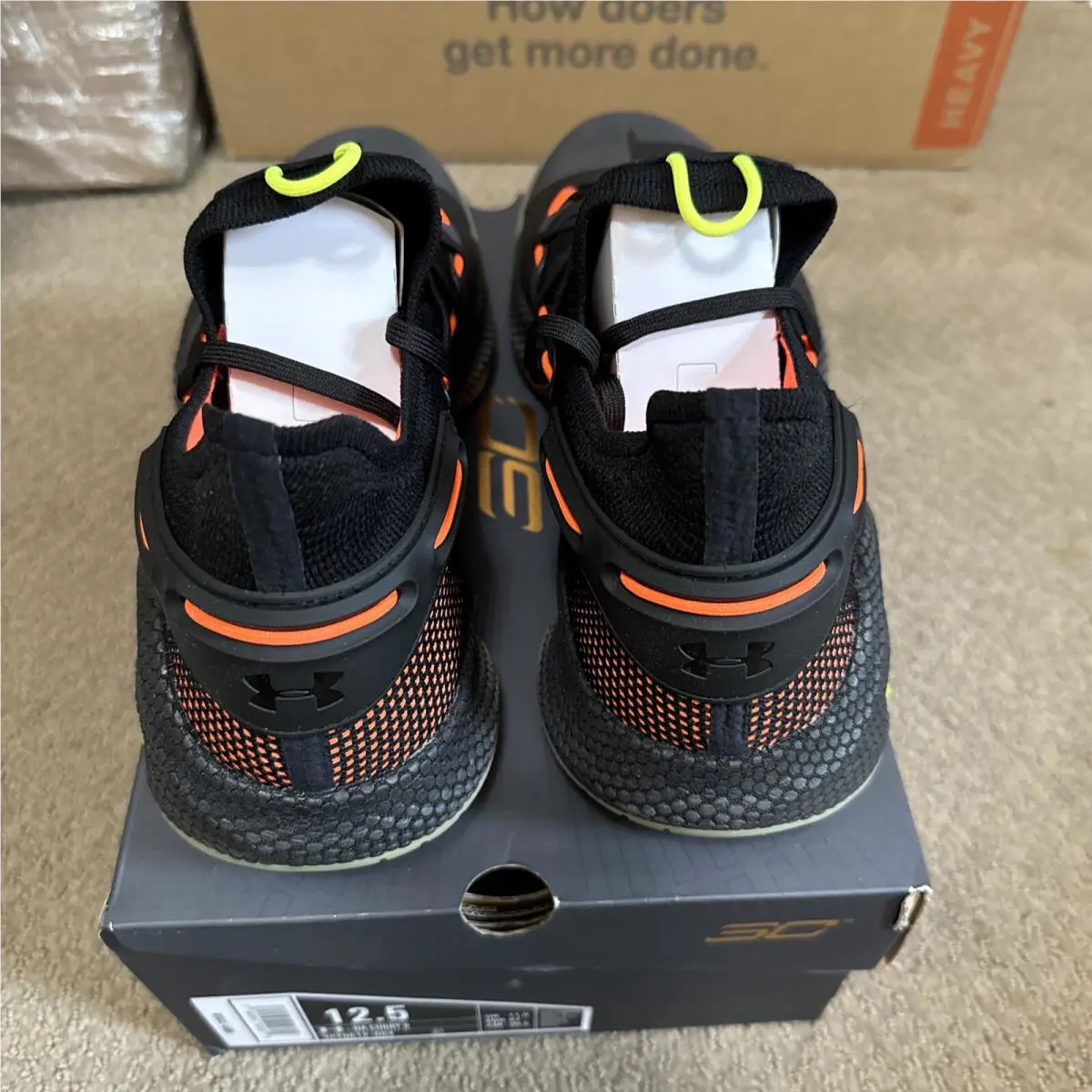 Under Armour shoes - Under armour Curry 6 - Curry - 3020612 - Black 4