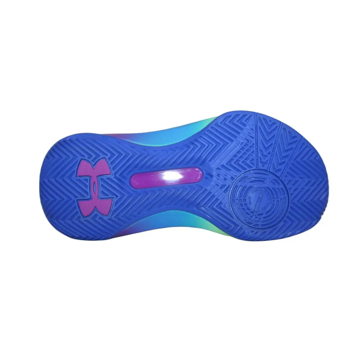Under Armour shoes - Under Armour Curry 3ZERO - Curry - Blue Multicolor (UPC: 191168001890) 2