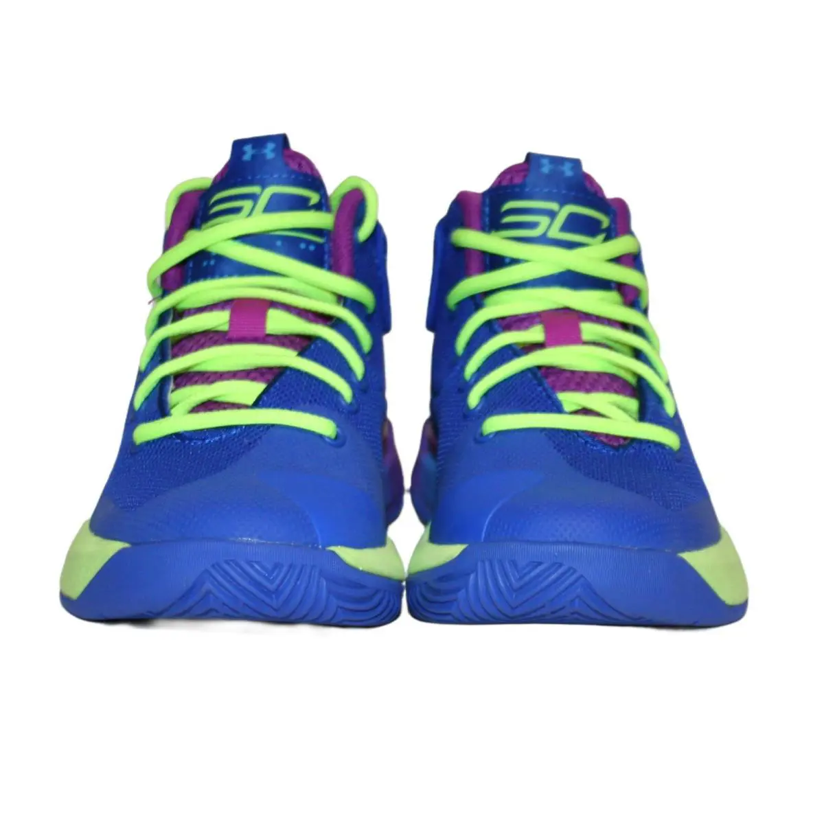 Under Armour shoes - Under Armour Curry 3ZERO - Curry - Blue Multicolor (UPC: 191168001890) 3
