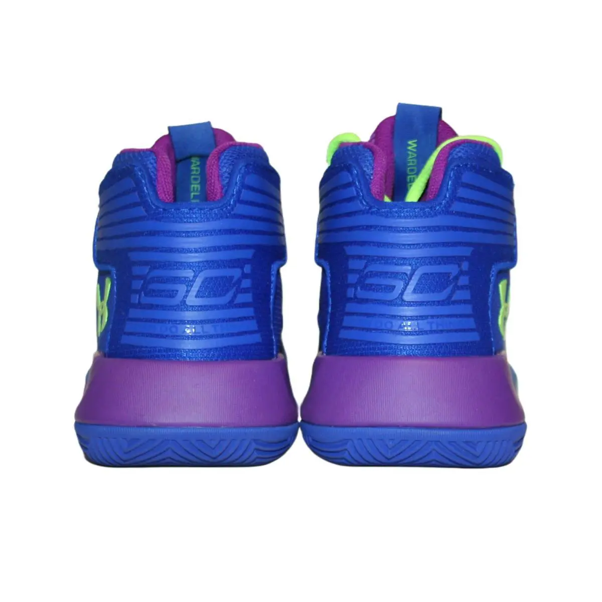 Under Armour shoes - Under Armour Curry 3ZERO - Curry - Blue Multicolor (UPC: 191168001890) 4