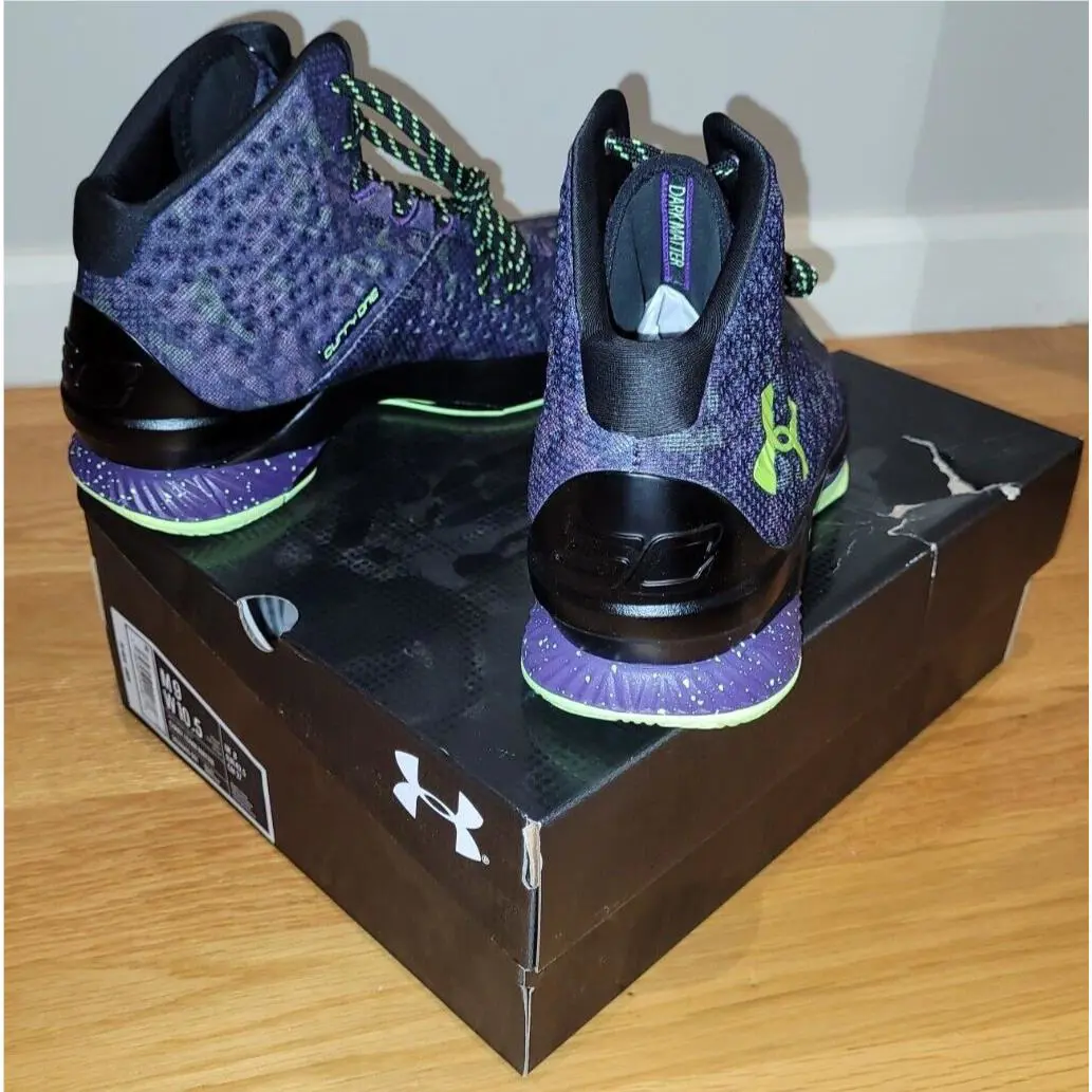 Under Armour shoes - Under armour Curry 1 - Curry - Purple 1