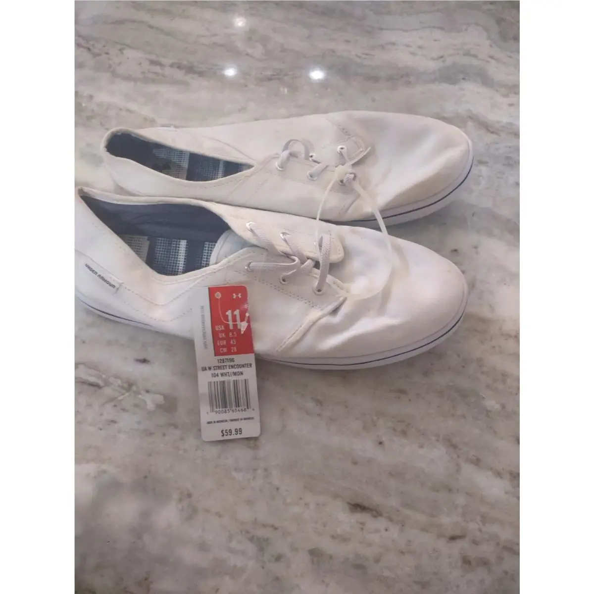 Under Armour shoes - White (UPC: 190085654684) 0
