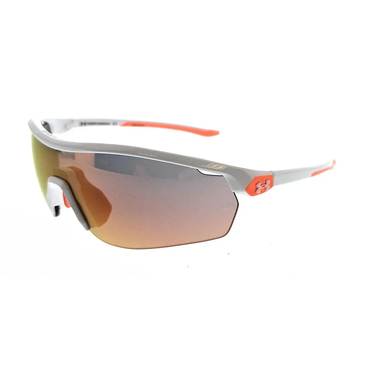 UA 7001/SIXN White Orange Mask Sunglasses by Under Armour