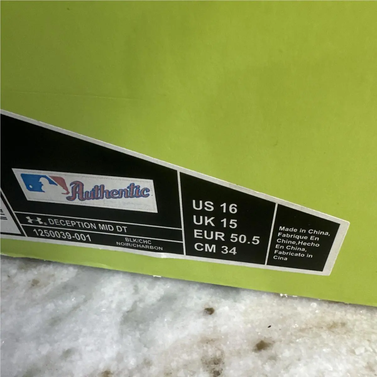 Under Armour shoes - UA Deception - Deception - Gray (UPC: 0888284773618) 8