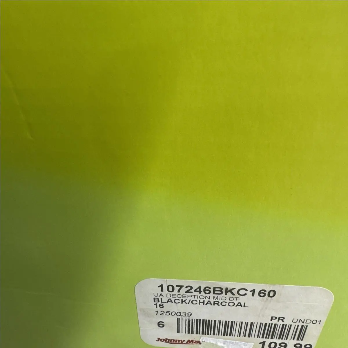 Under Armour shoes - UA Deception - Deception - Gray (UPC: 0888284773618) 9