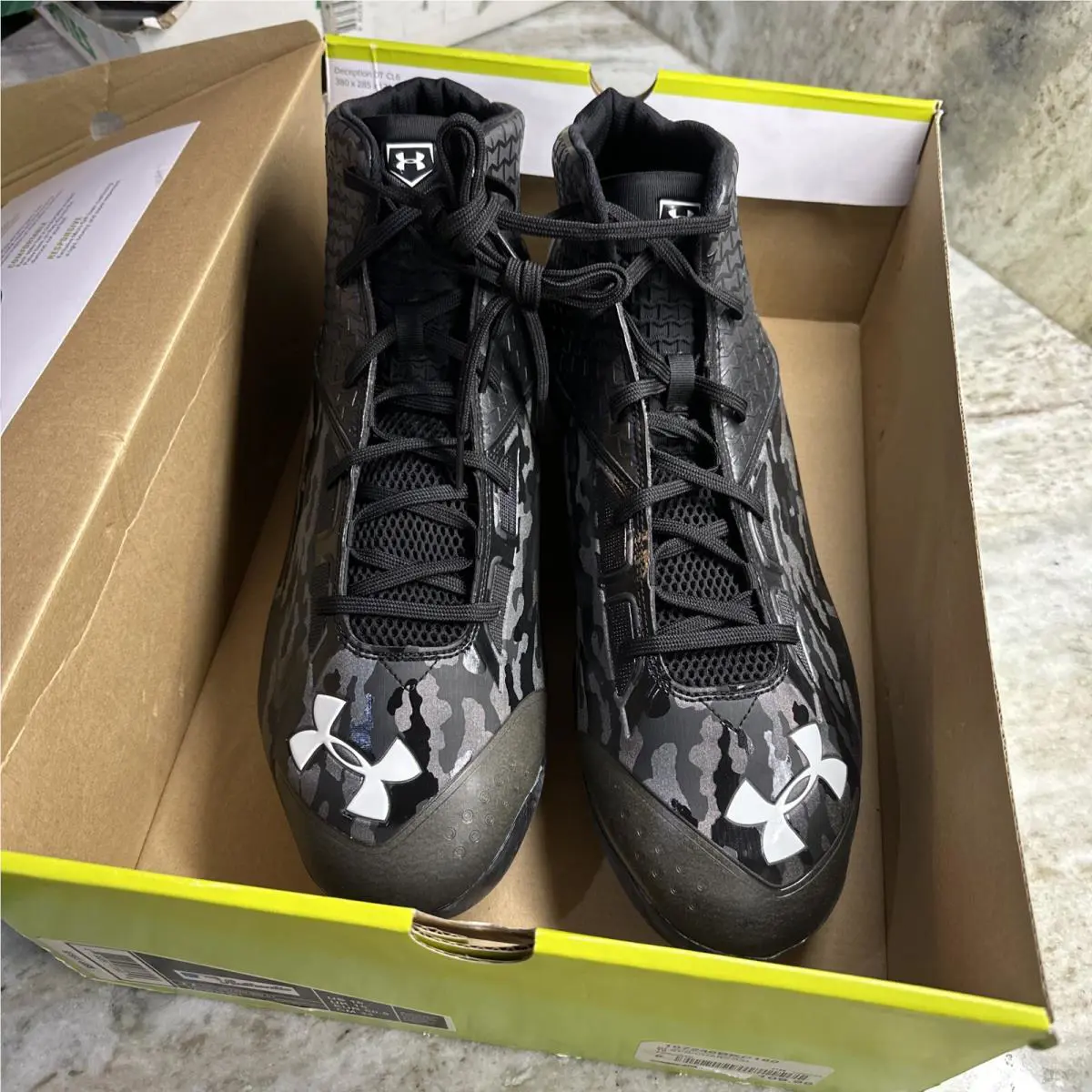 Under Armour shoes - UA Deception - Deception - Gray (UPC: 0888284773618) 6
