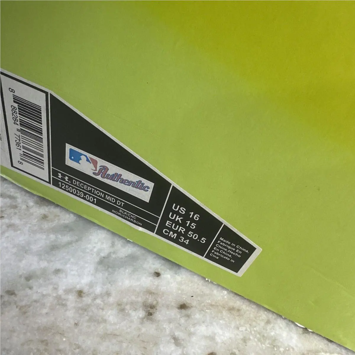 Under Armour shoes - UA Deception - Deception - Gray (UPC: 0888284773618) 7
