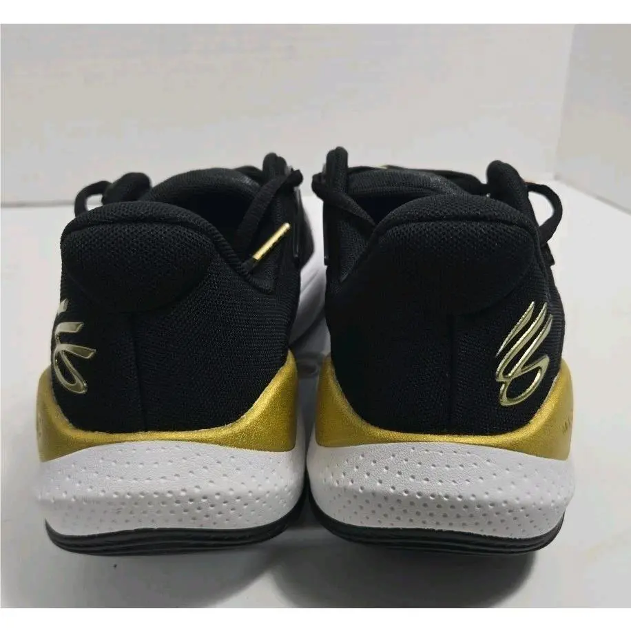 Under Armour shoes - Under Armour Curry Splash 24 - 3027636-001 - black,white and gold (UPC: 196885701566) 2