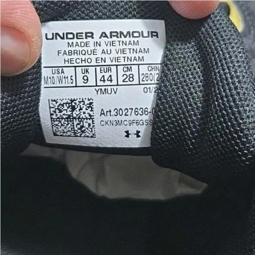 Under Armour shoes - Under Armour Curry Splash 24 - 3027636-001 - black,white and gold (UPC: 196885701566) 3