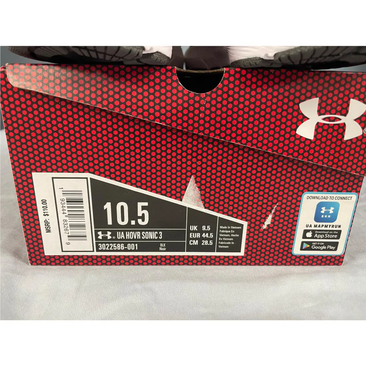 Under Armour shoes - HOVR SONIC 3 - HOVR SONIC - Black (UPC: 193444832679) 8
