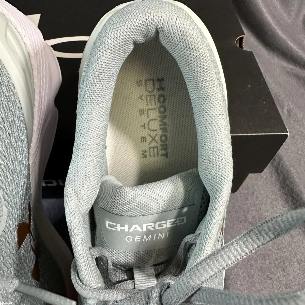 Under Armour shoes - Under Armour Charged Gemini - Charged Gemini - 3026500-300 - Gray 4