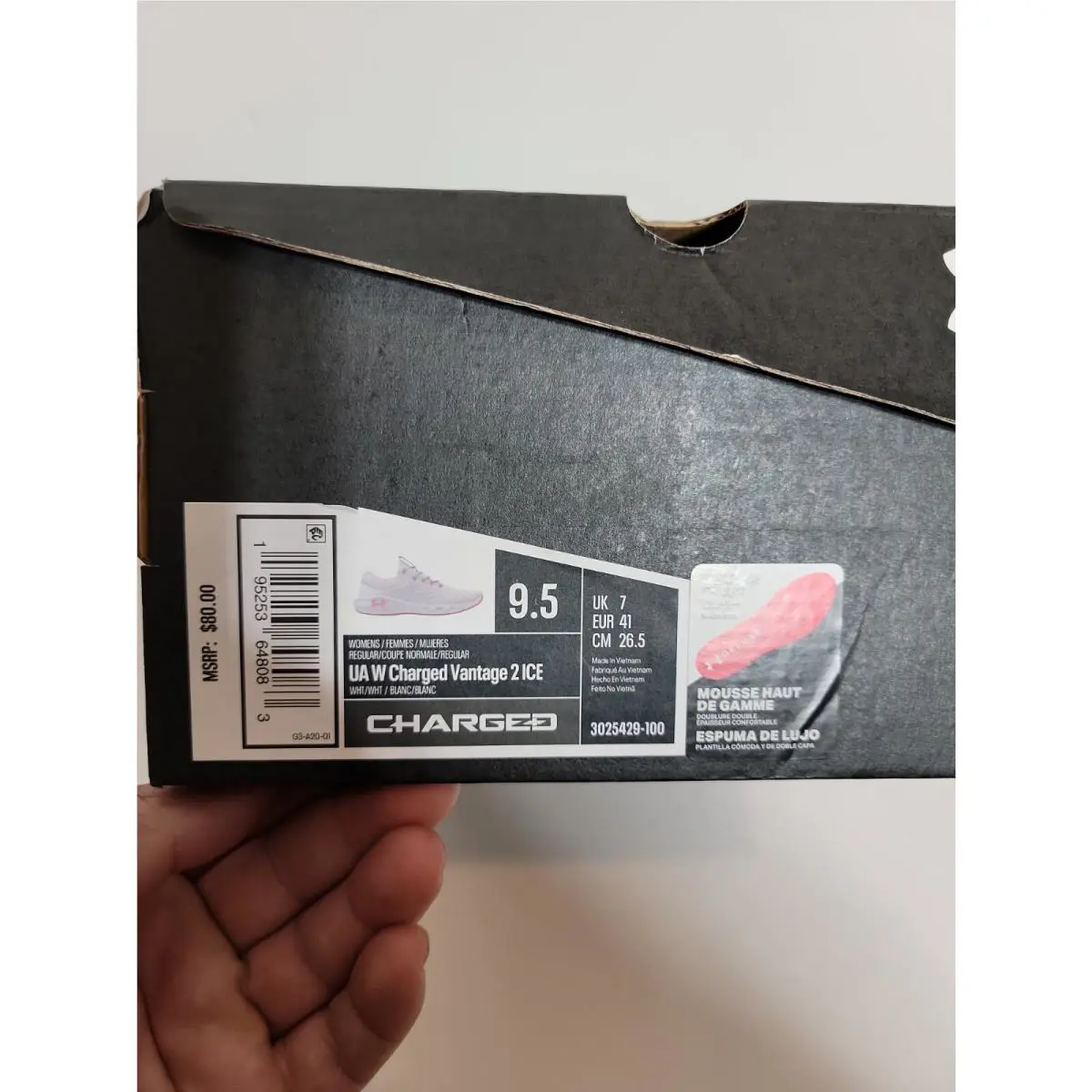 Under Armour shoes - Charged Vantage 2 - Charged Vantage - White 6