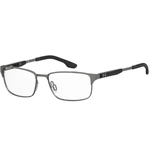 UA 5074XL/G TZ2 Dark Ruthenium Rectangular Men`s Eyeglasses by Under Armour