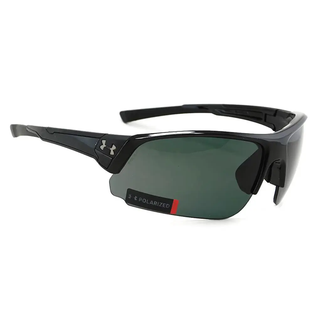 Under Armour Changeup Dual Polarized Sunglasses Gloss Black / Gray Lens - Frame: Gloss Black, Lens: Gray Polarized